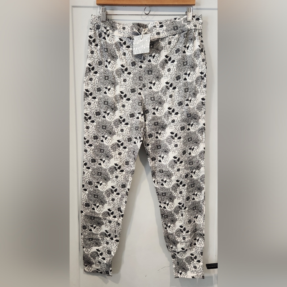 NWT Kate Quinn XXL Jogger Leggings Sweatpants Organic Cotton Vintage Floral
